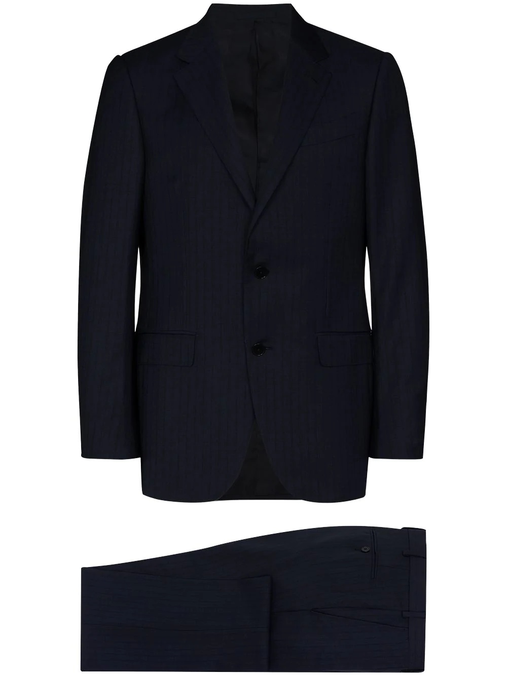 Milano tonal stripe two-piece tailored suit - 1