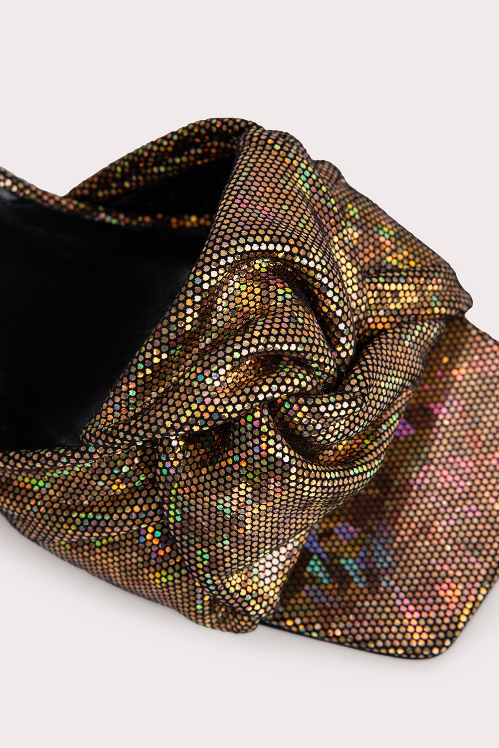 Lana Disco Bronze Hologram Leather - 4