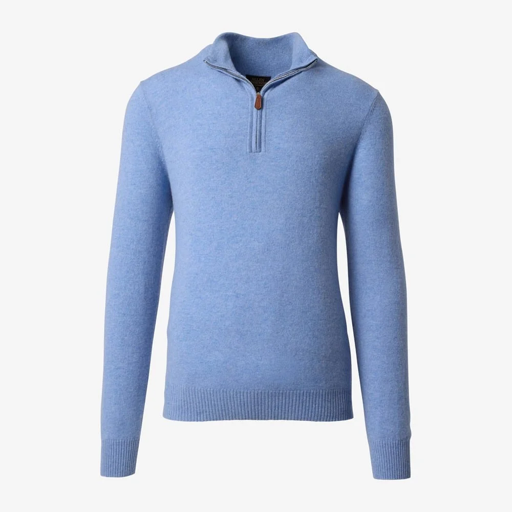 Cashmere Quarter-zip Sweater - 1