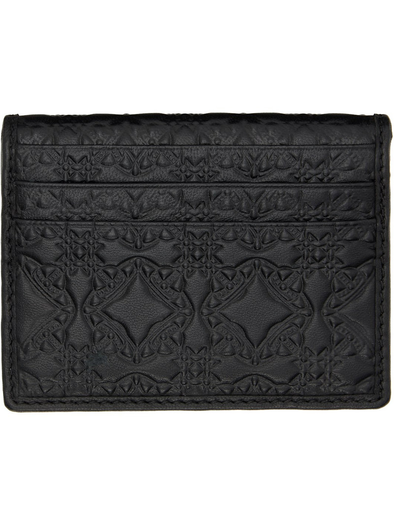Vivienne Westwood Black Bifold Man Card Holder outlook