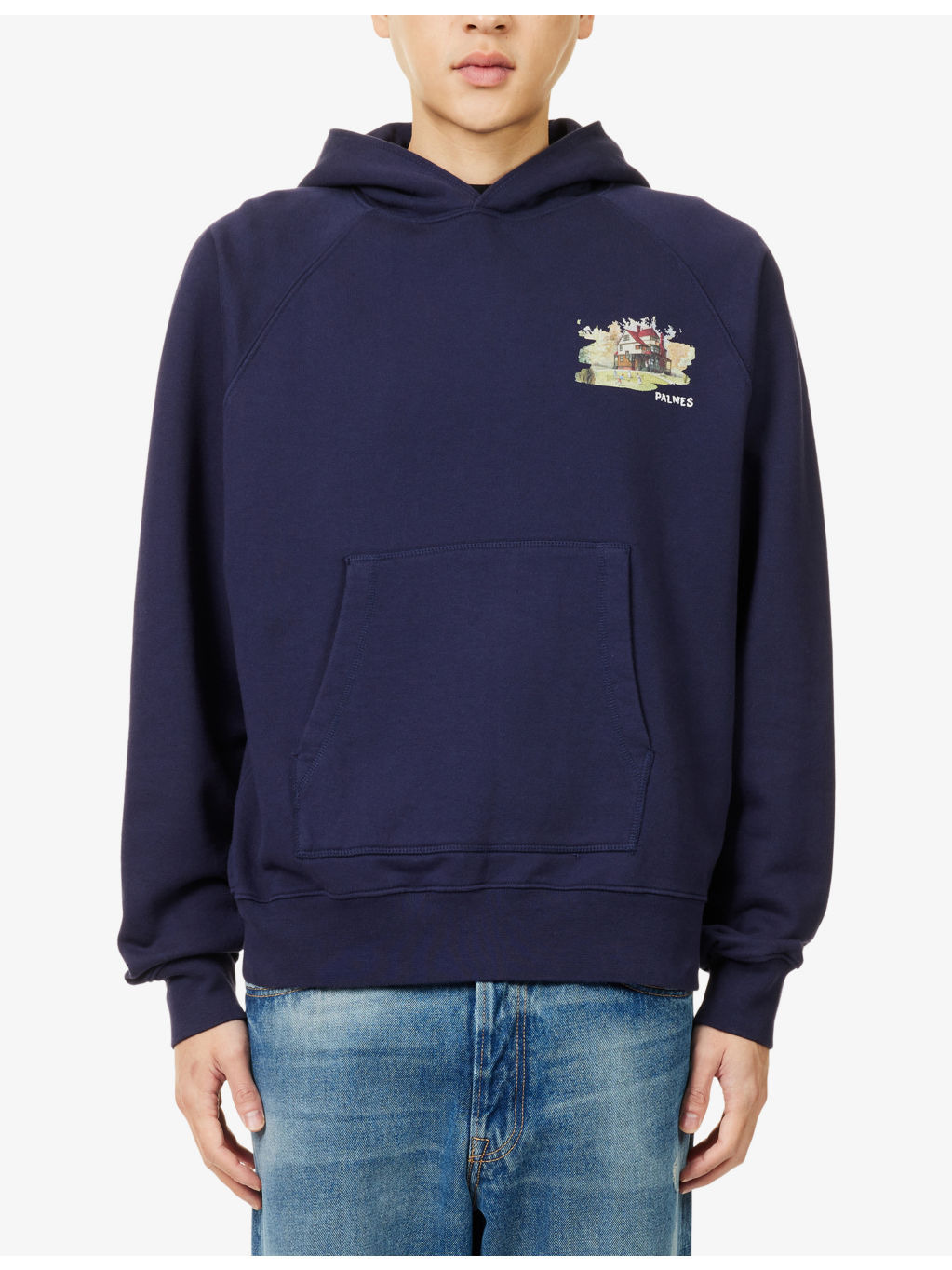 Porch Graphic-Print Cotton-Jersey Hoody - 3