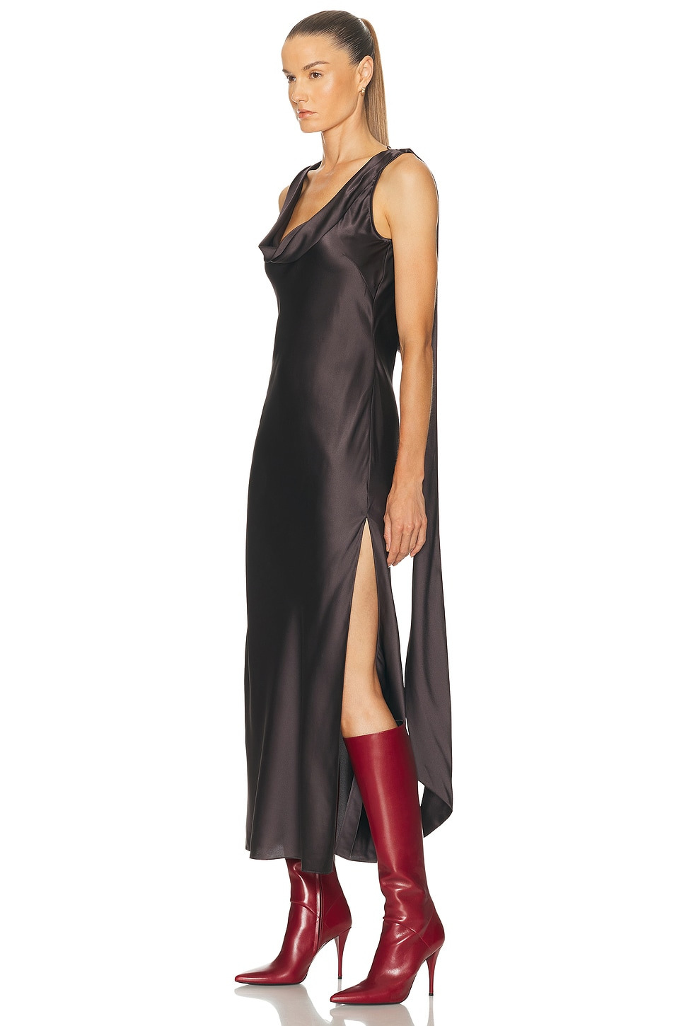 Dotti Silk Slip Dress - 4