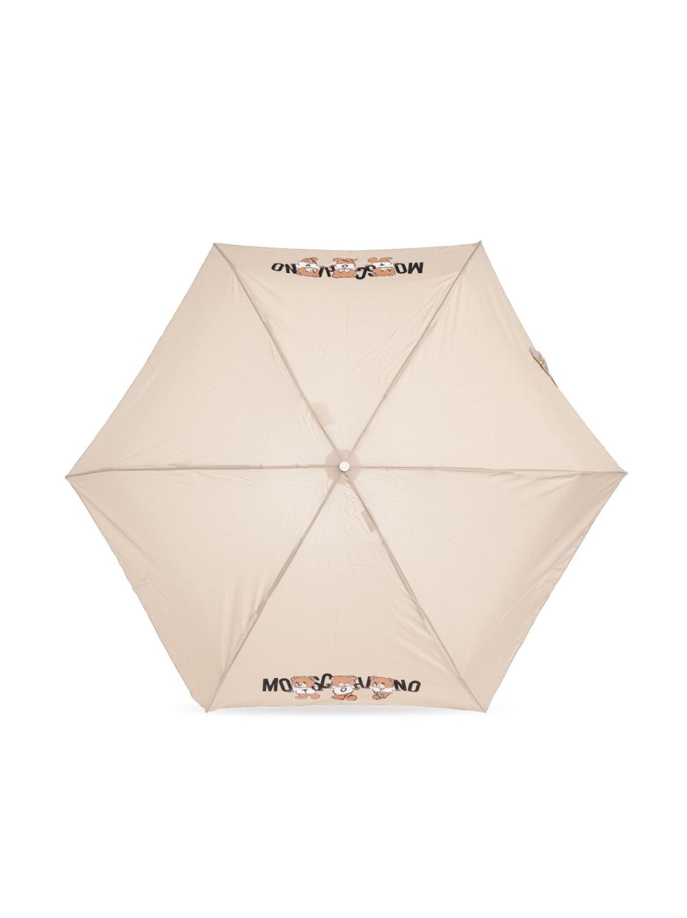 teddy bear-logo print compact umbrella - 2