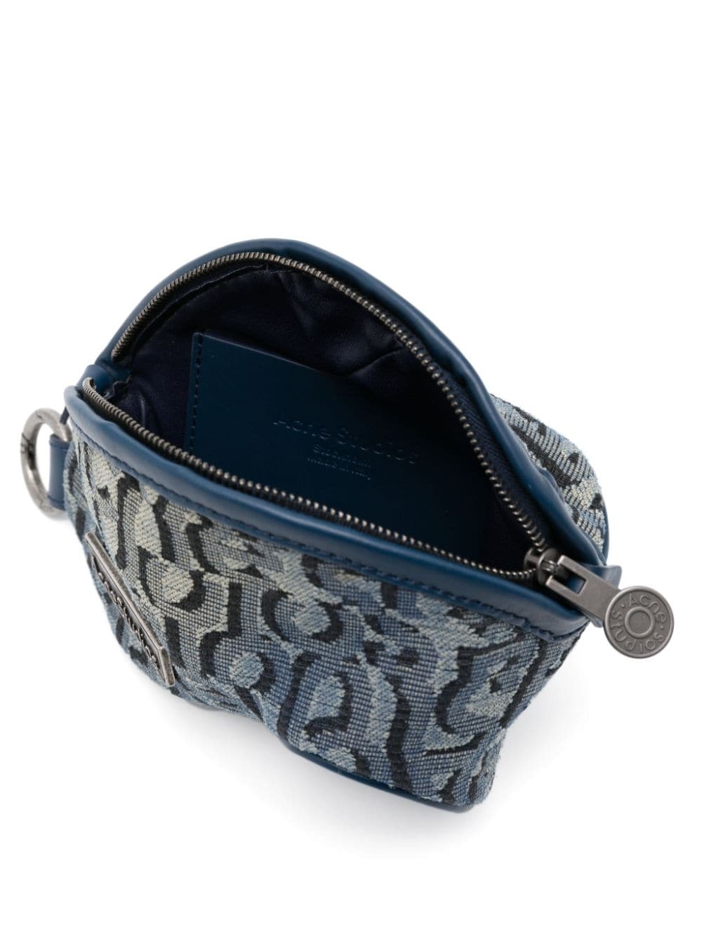 logo-plaque zipped wallet - 3