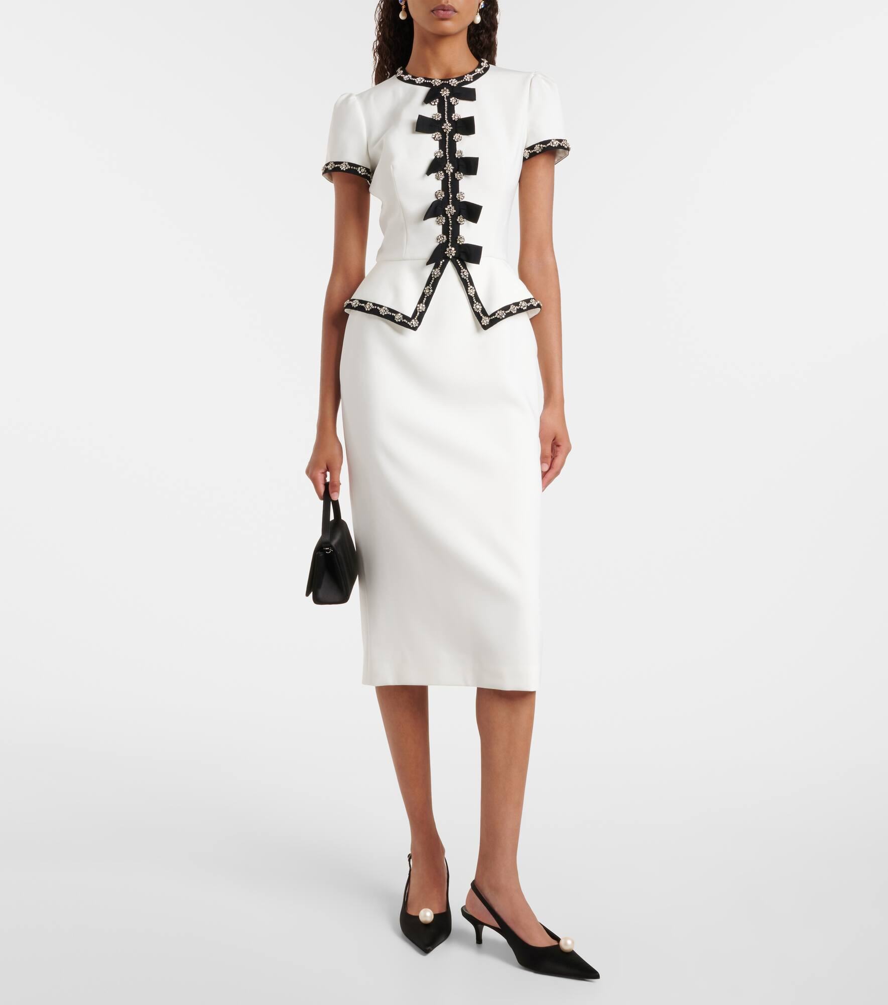 Bisou crystal-embellished midi dress - 2