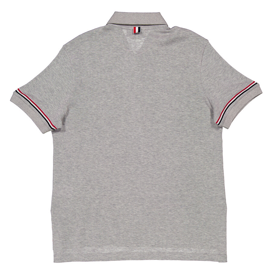 Thom Browne Short Sleeve Cotton Polo Shirt - 7
