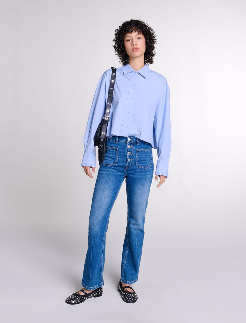maje Straight-cut jeans outlook