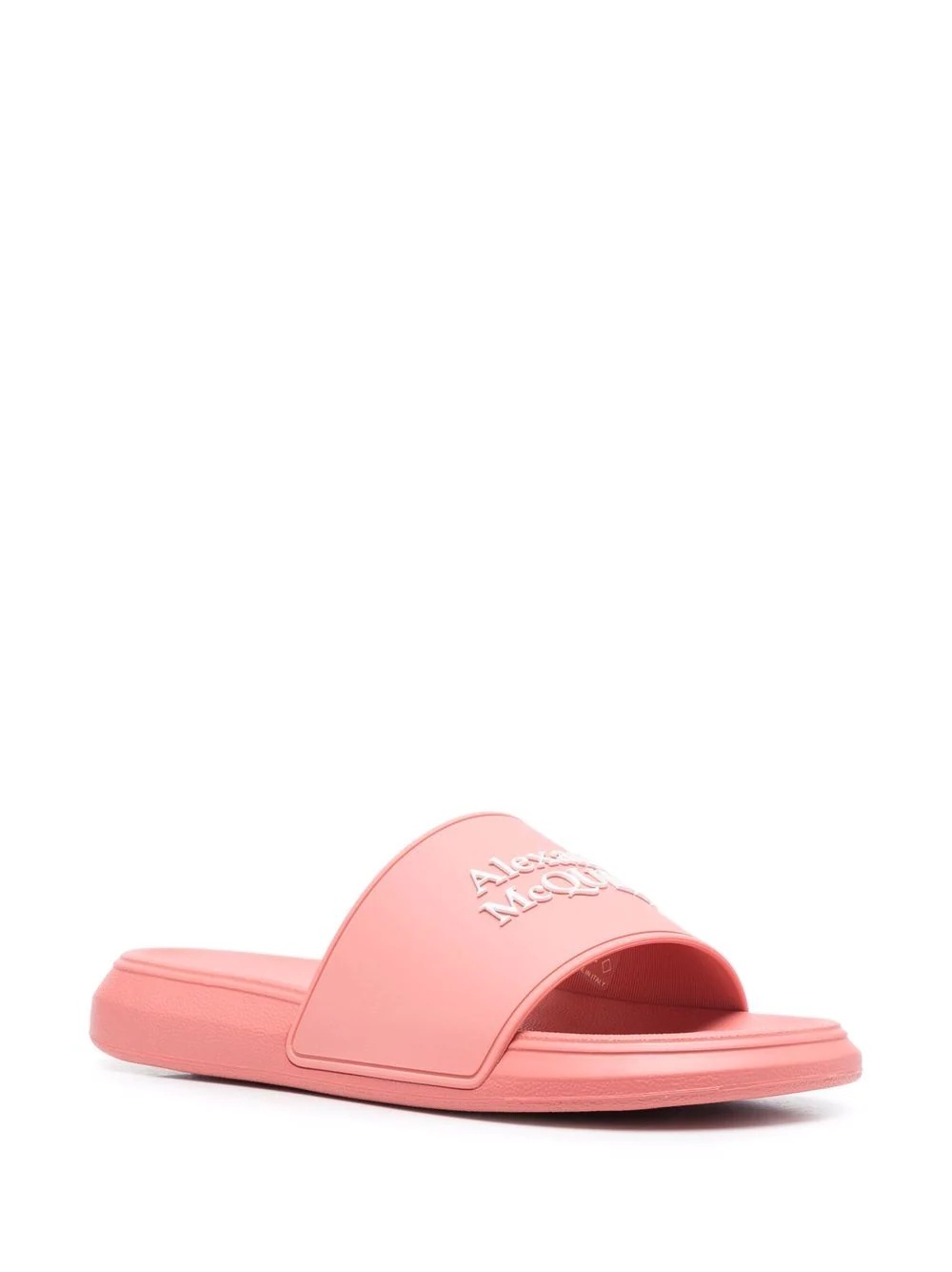 embossed-print slides - 2