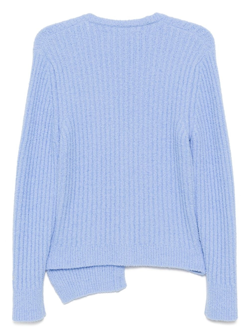 Cozy asymmetric cardigan - 2