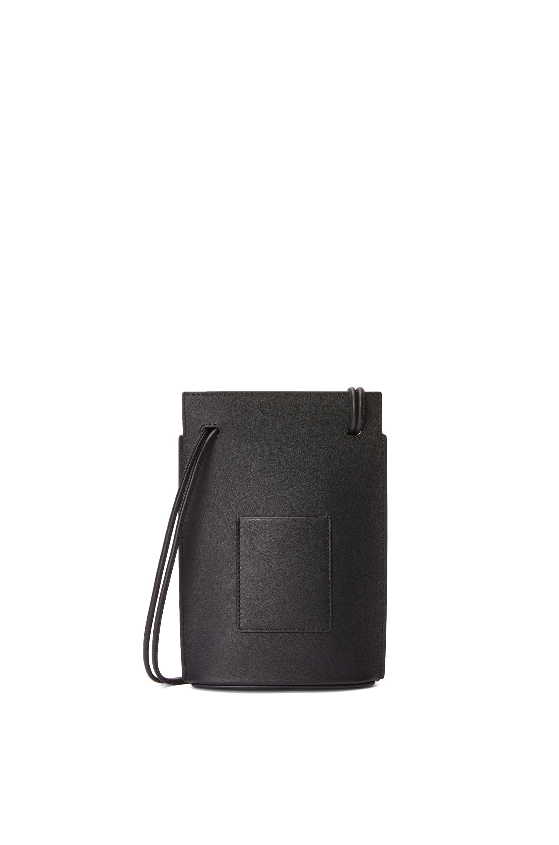 Submarine Pebble Dice pocket in classic calfskin - 4