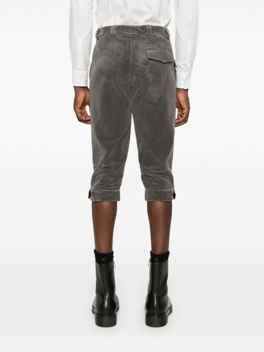 corduroy shorts - 4