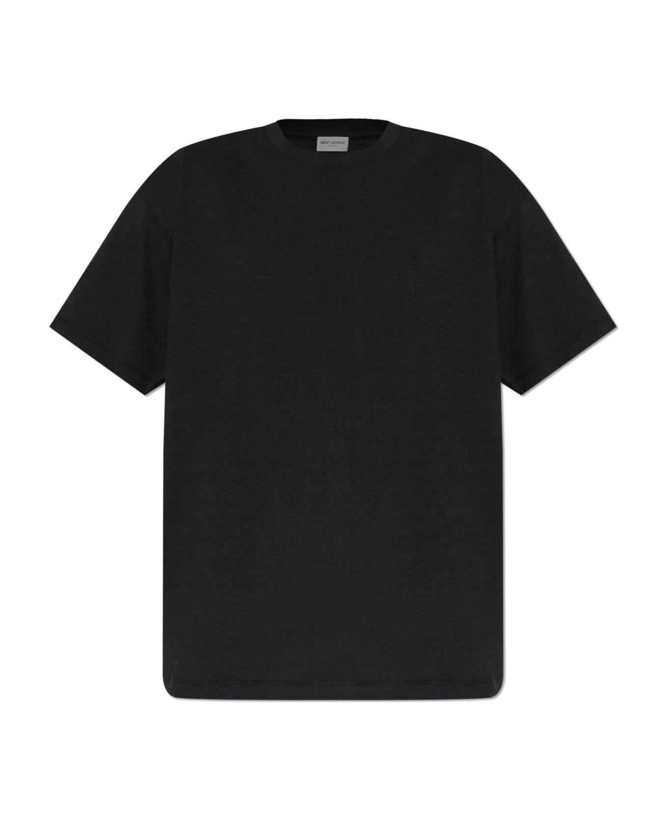 Saint Laurent Round Neck T-shirt - 1