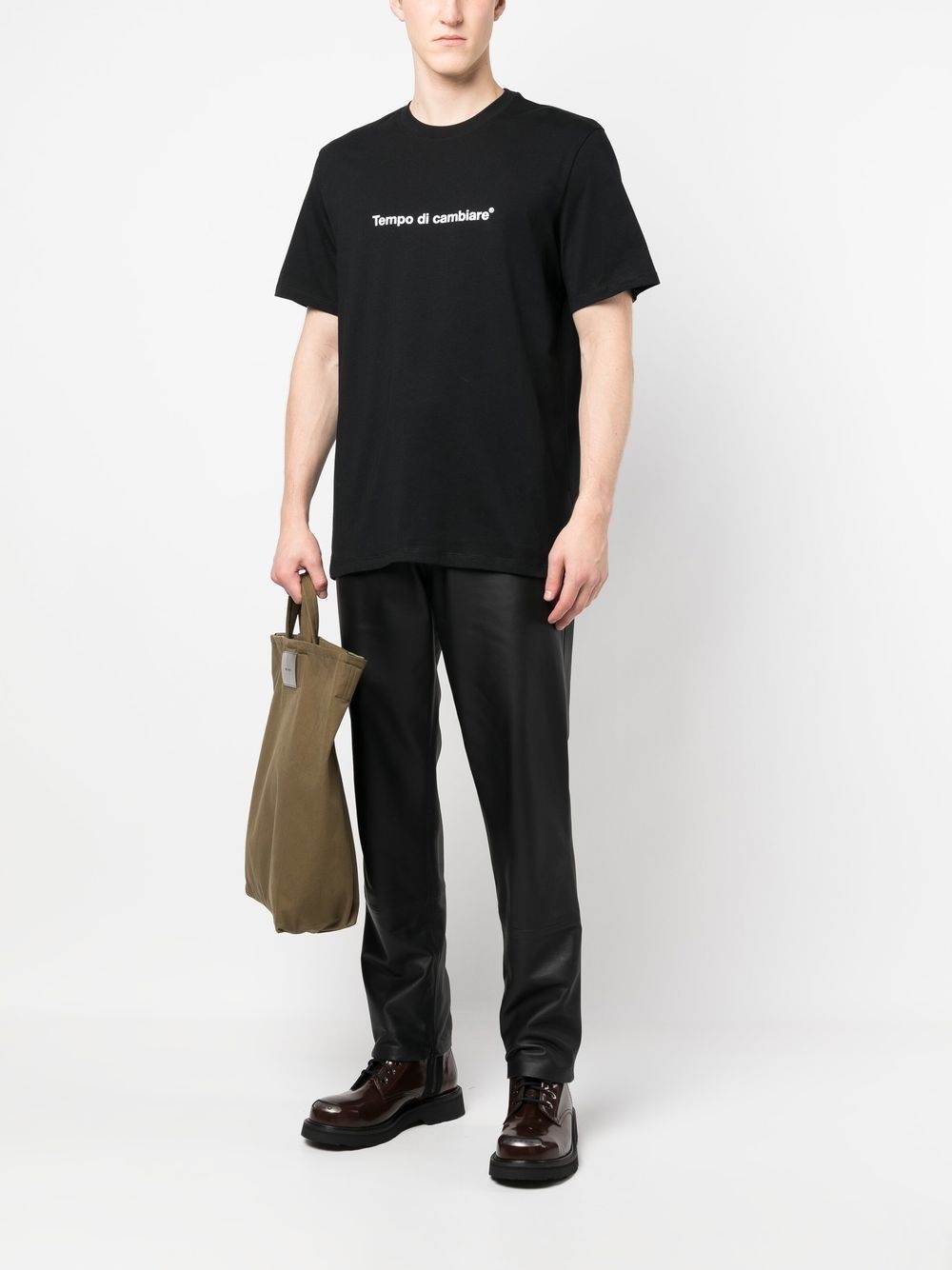 slogan-print cotton T-Shirt - 2
