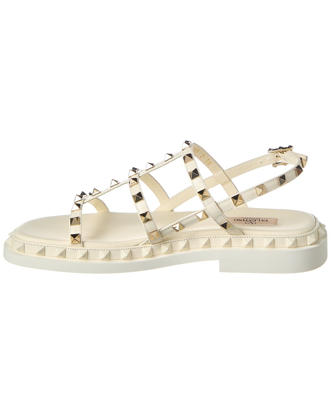 Valentino Rockstud Leather Sandal - 2