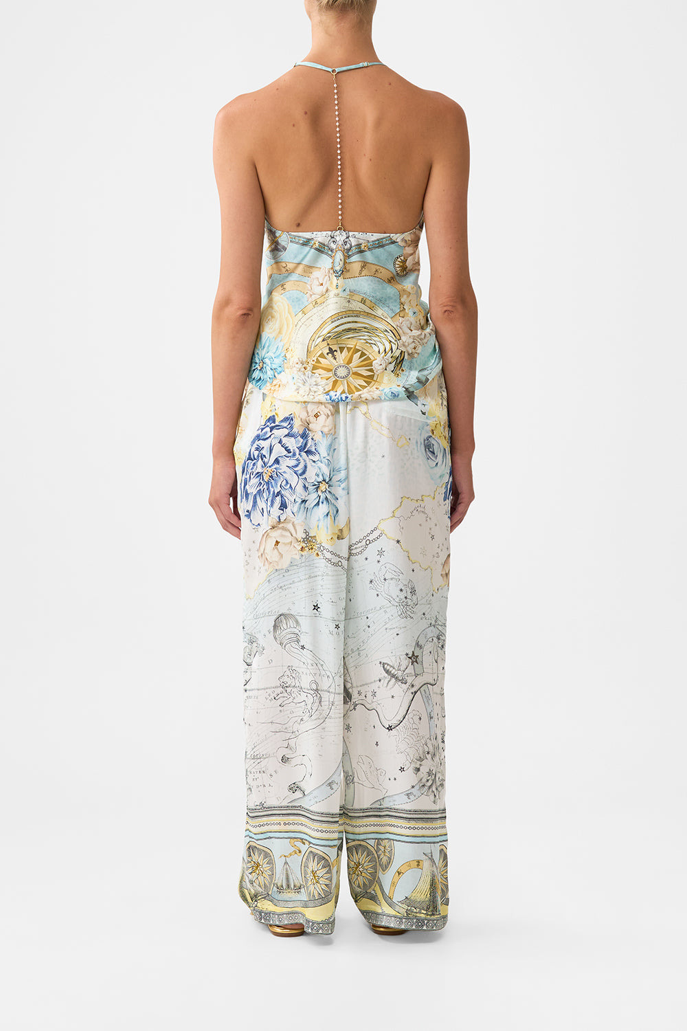 BUTTON FRONT LOUNGE PANT - 3