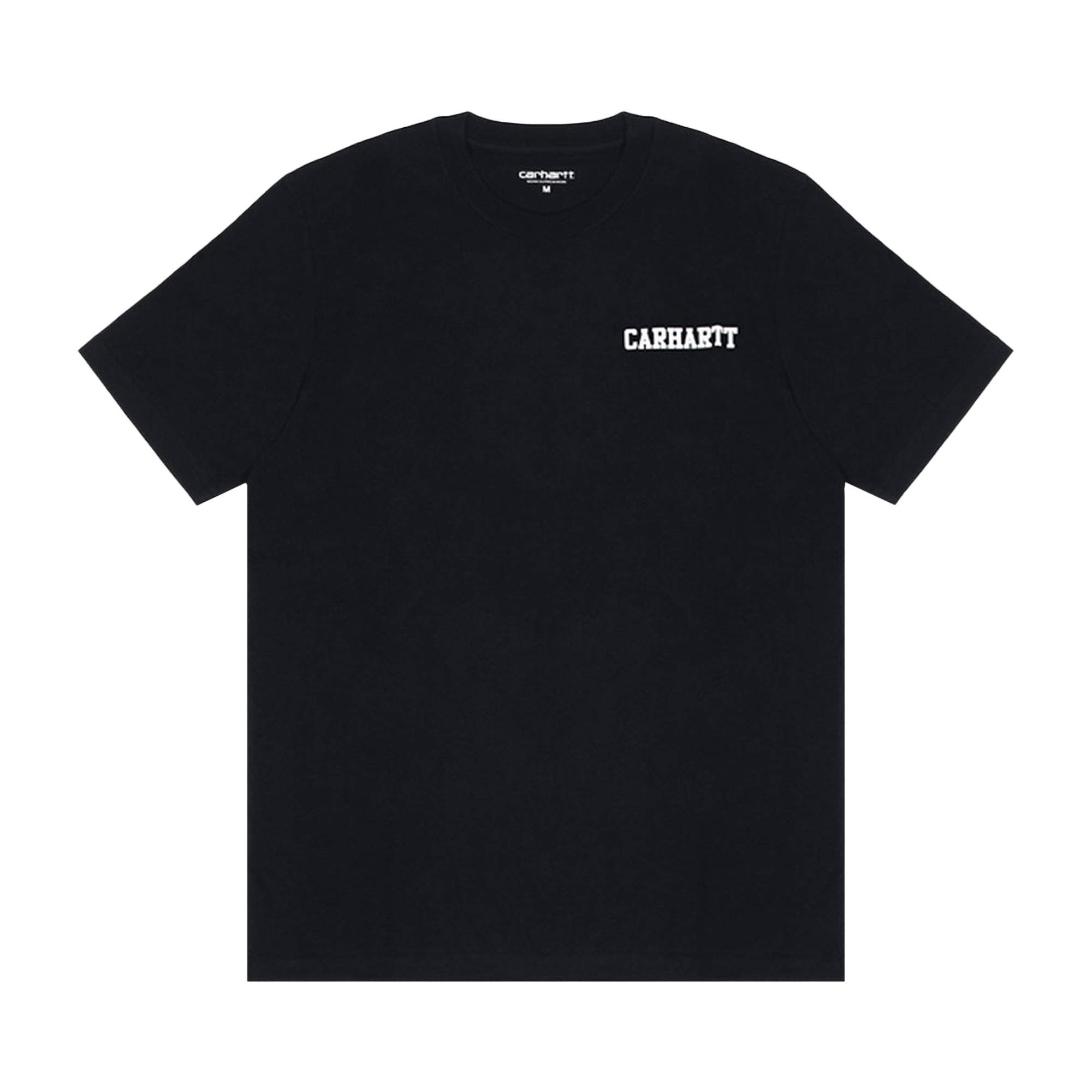 Carhartt WIP Short-Sleeve College Script IT T-Shirt 'Black' - 1