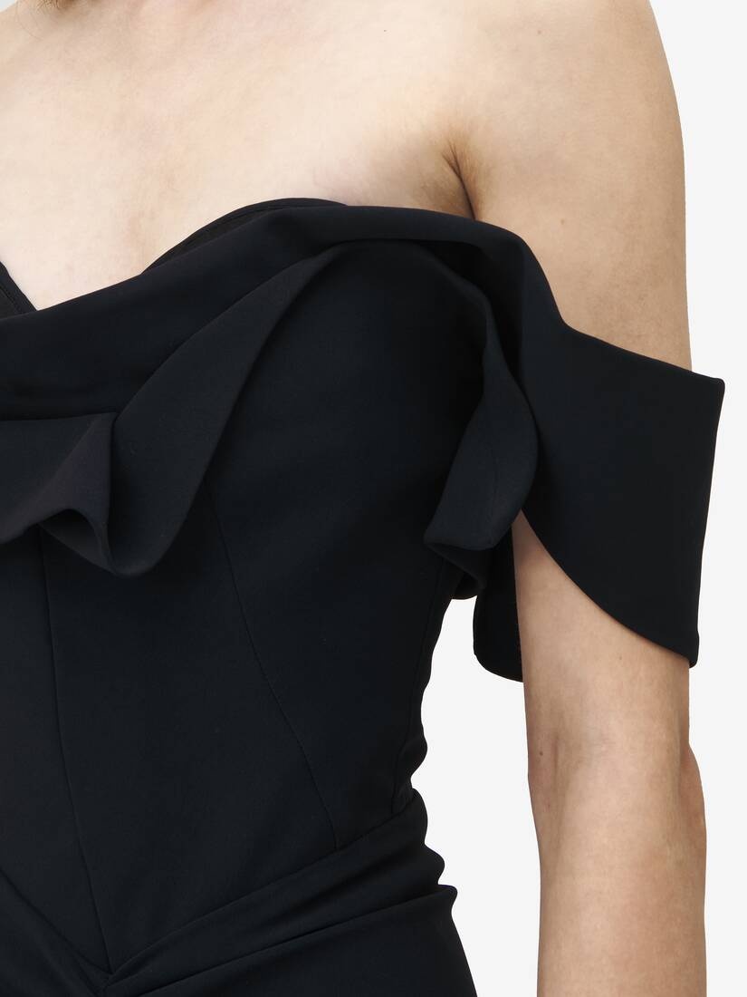 Off-the-shoulder evening dress - 4