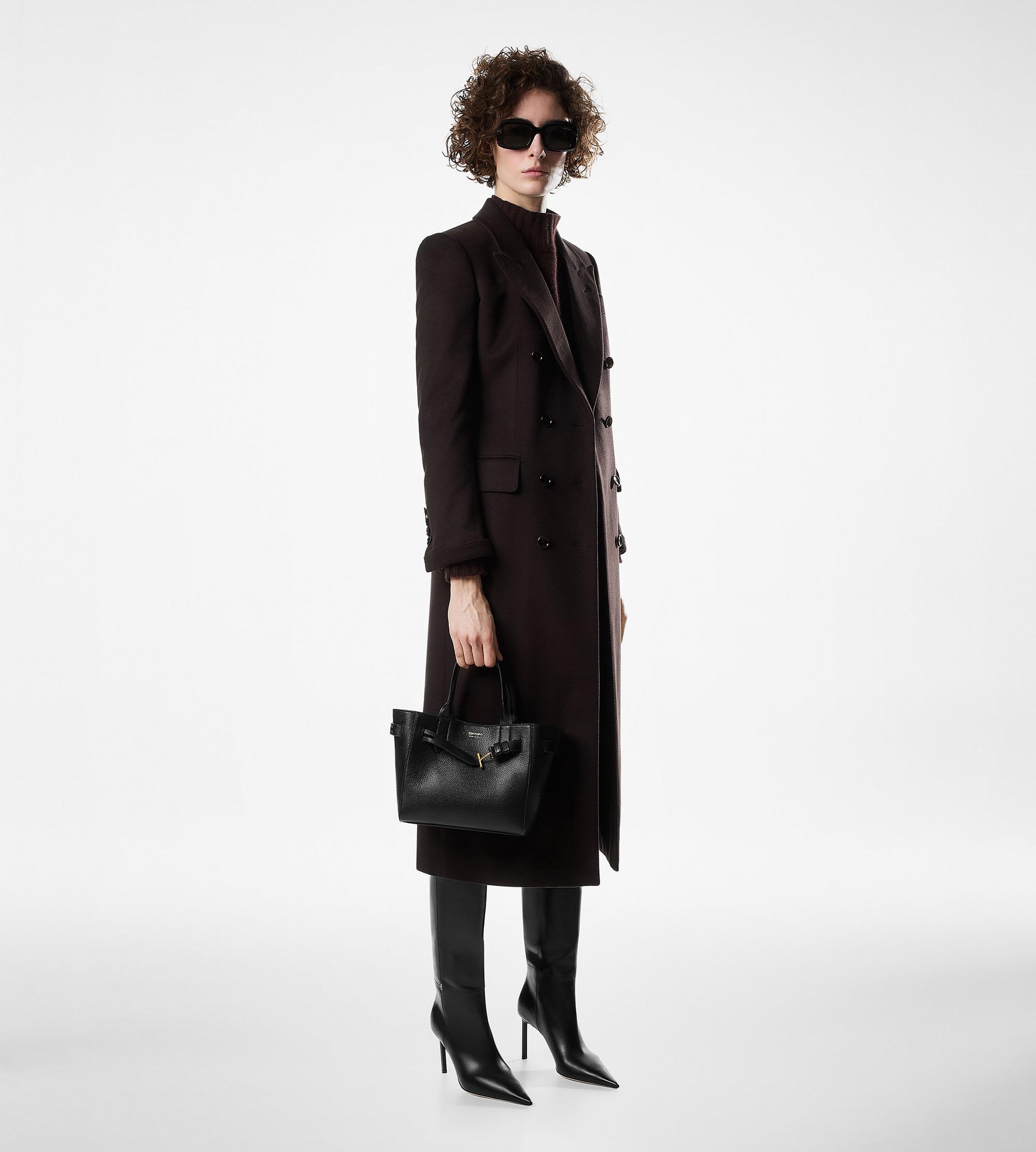 GRAIN LEATHER AUDREY SMALL TOTE - 5