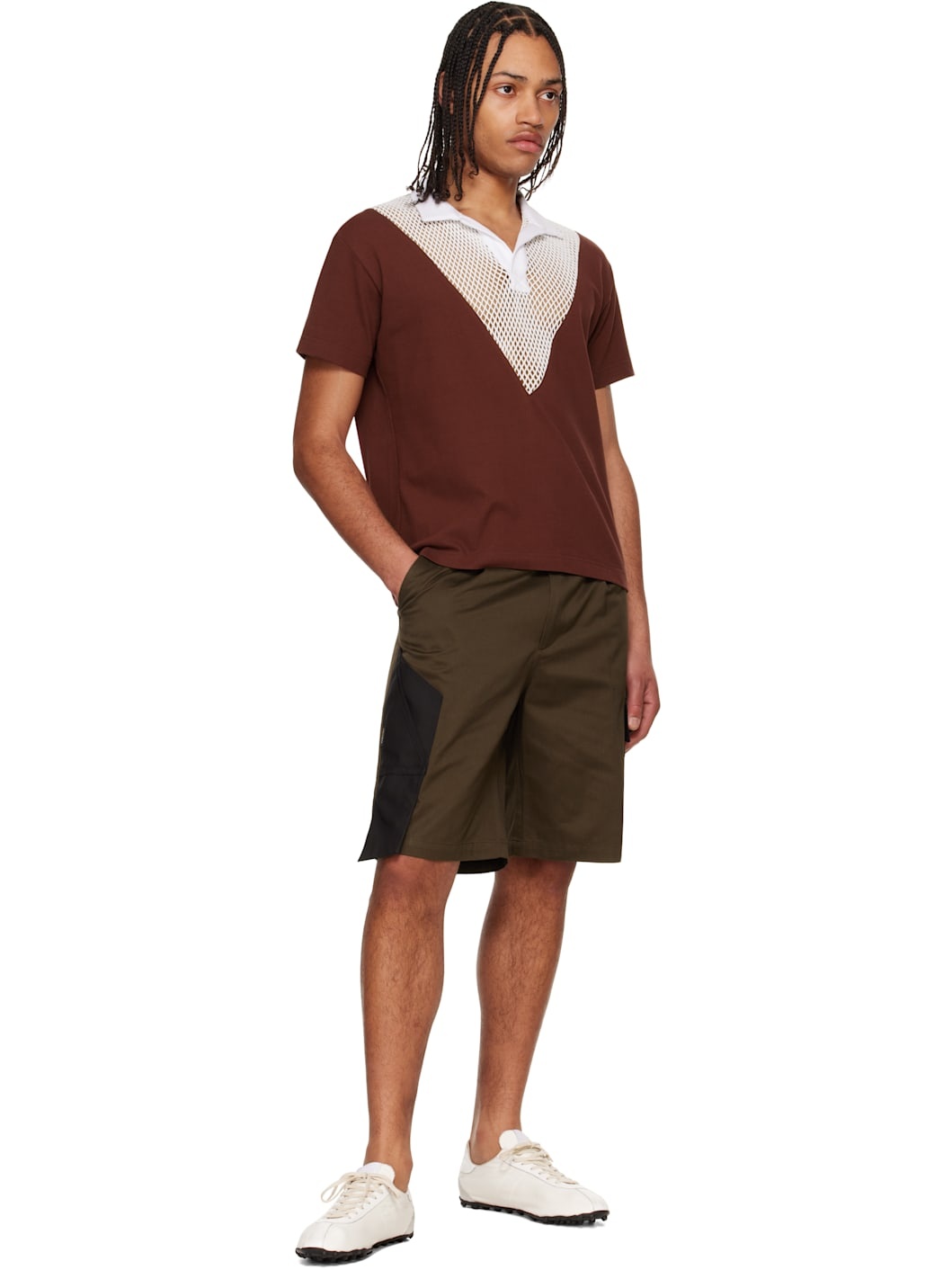 Brown Gardiner Shorts - 4