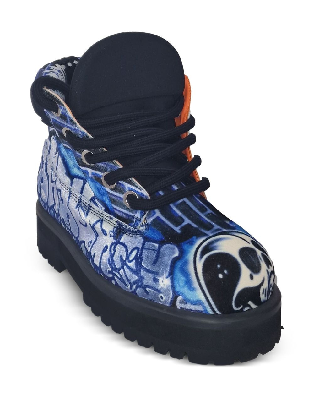 graffiti ankle boots - 2