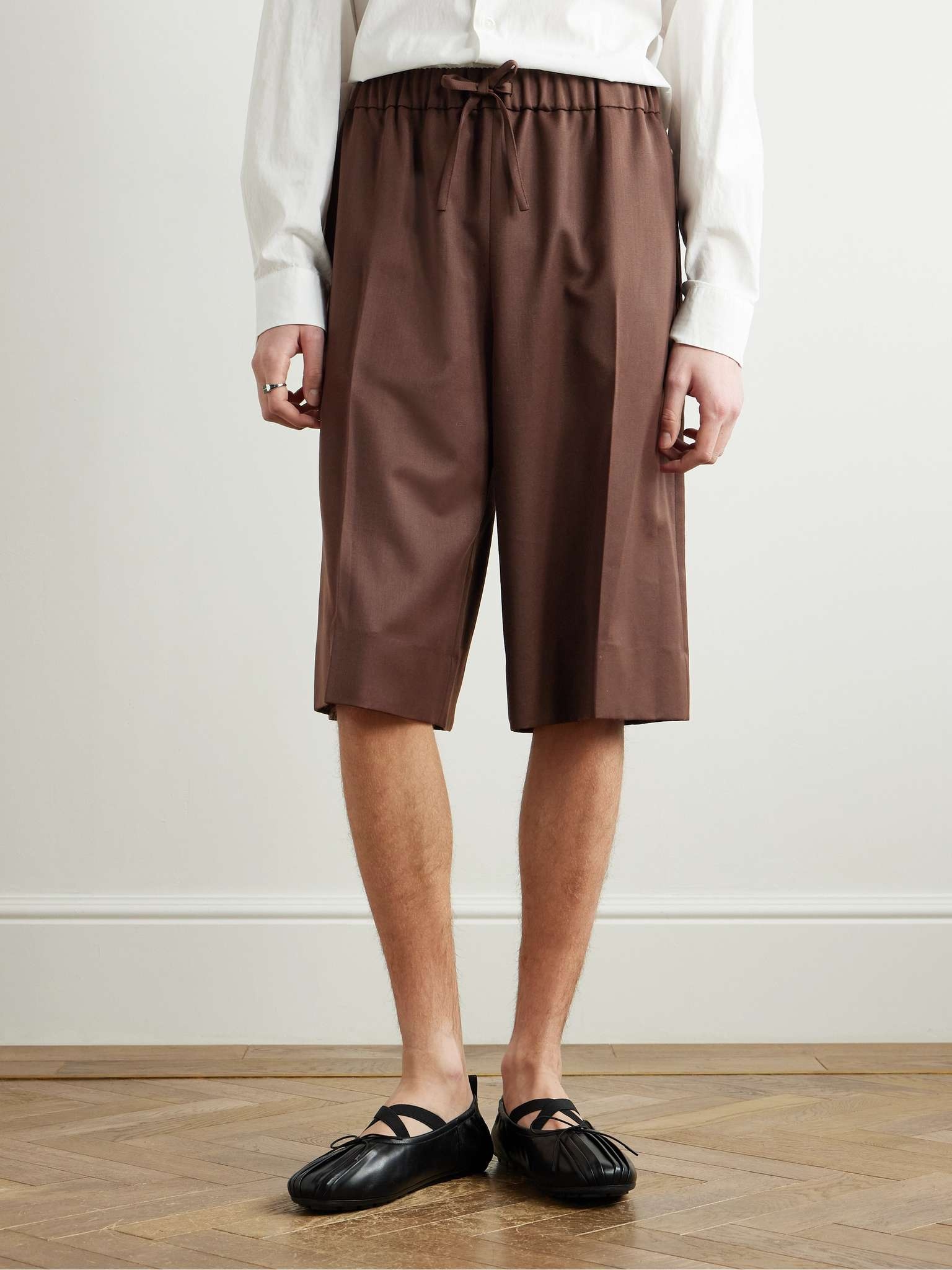 Straight-Leg Woven Drawstring Shorts - 3