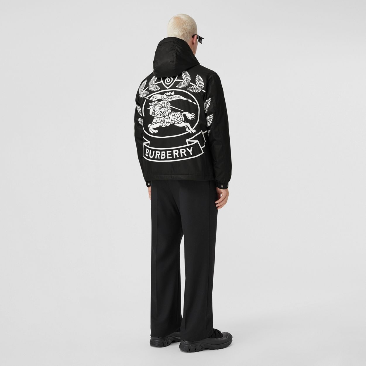 EKD Print Nylon Hooded Jacket - 2