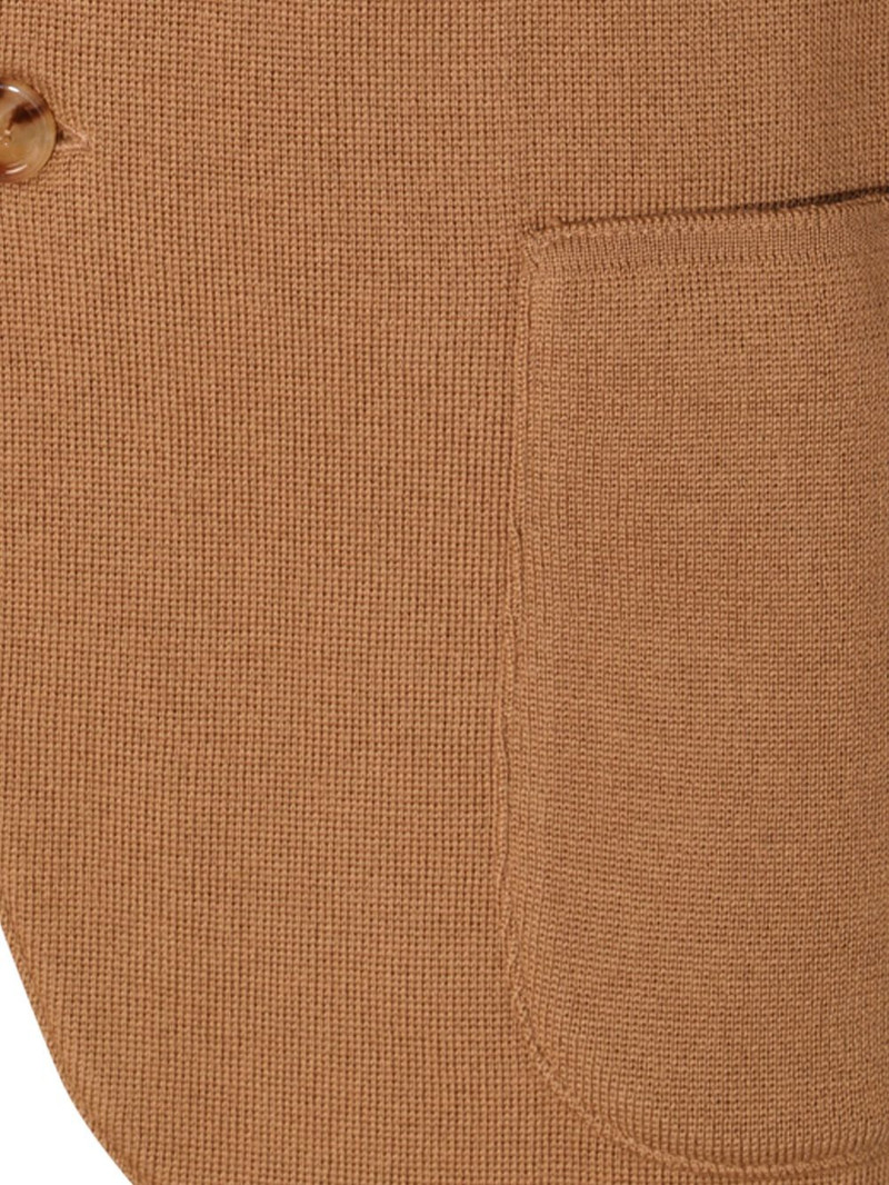 flower-embellished two-buttons blazer 4
