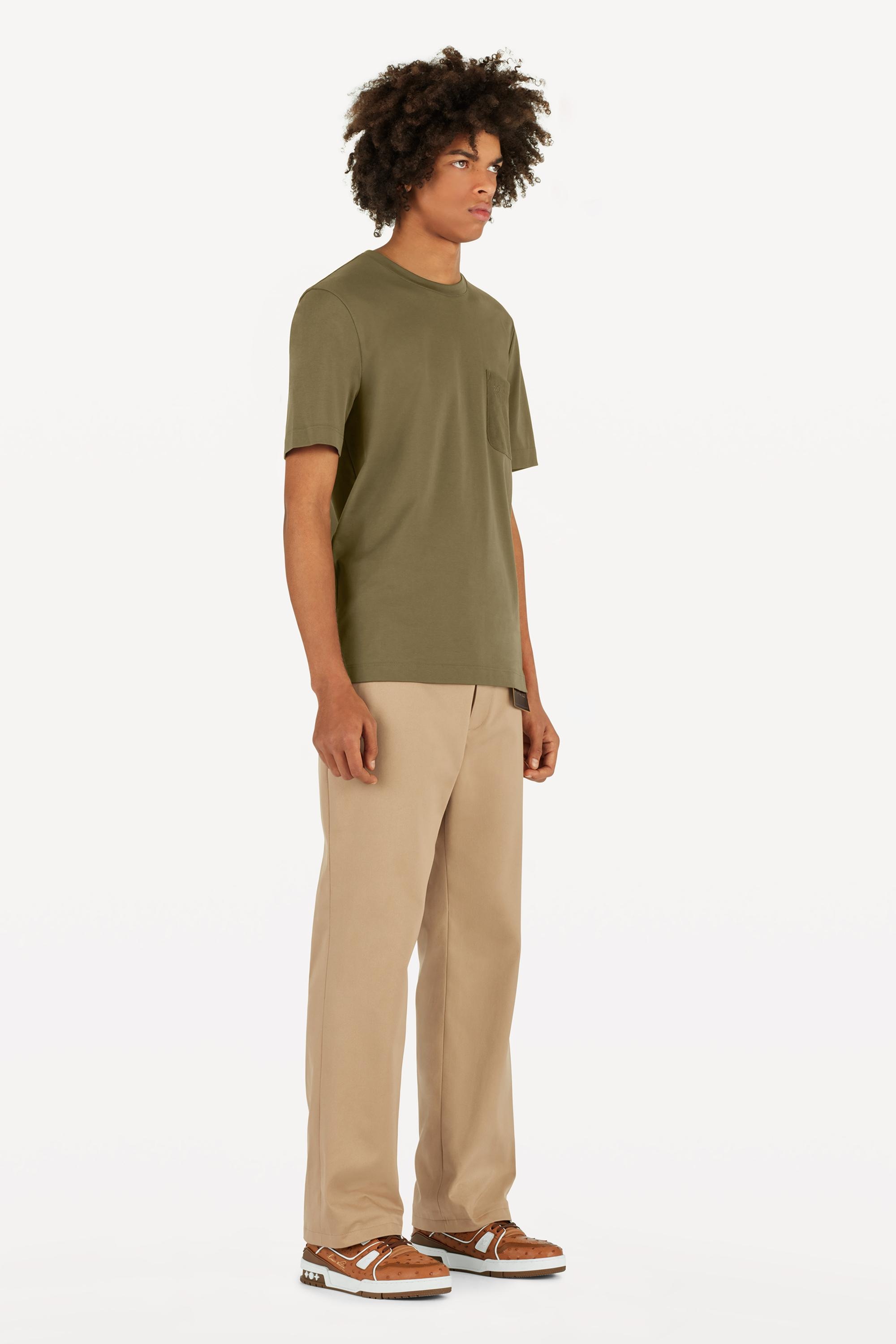 Damier Pocket Crew Neck T-shirt - 3
