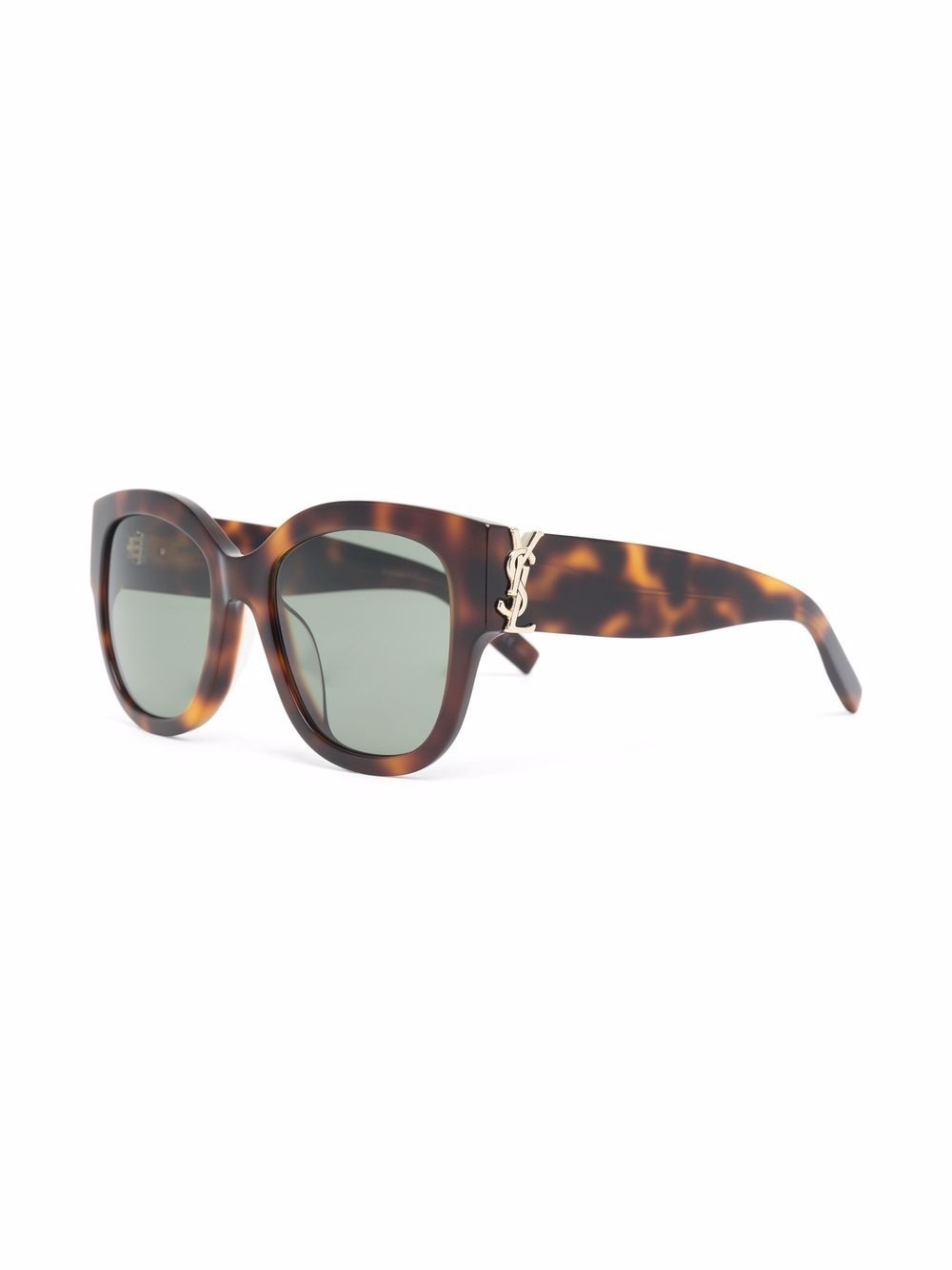 tortoiseshell-effect tinted sunglasses - 2