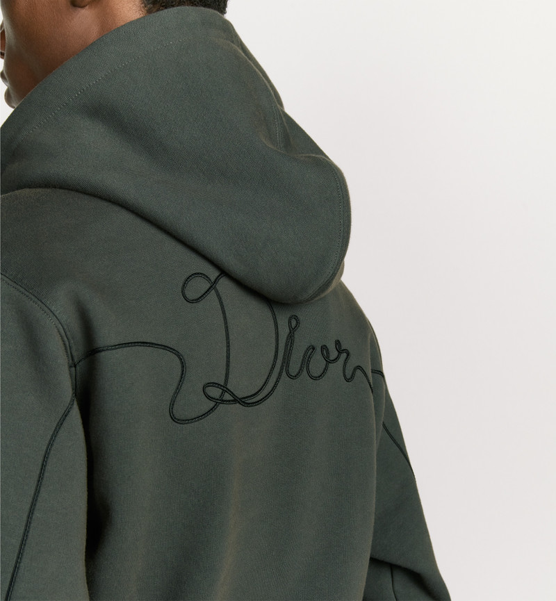 Dior Ribbon Hooded Sweatshirt 2