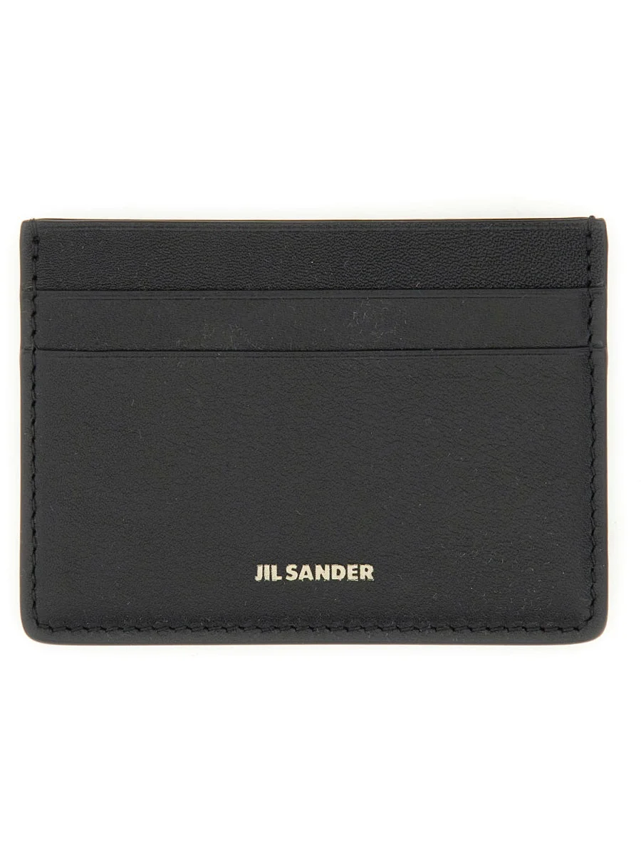 Jil Sander Men Card Holder With Logo - 1