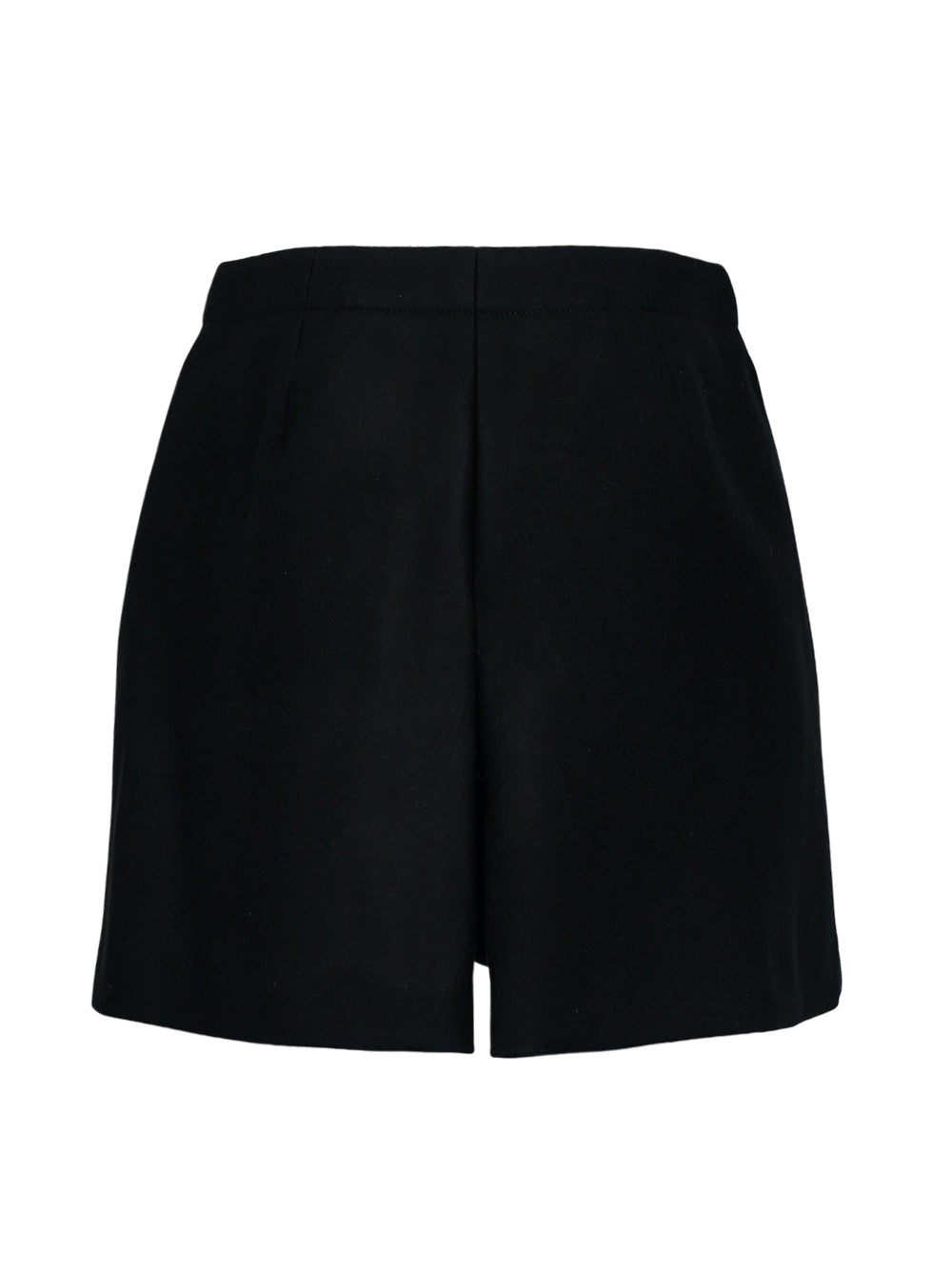 Wool Melton Shorts - 2