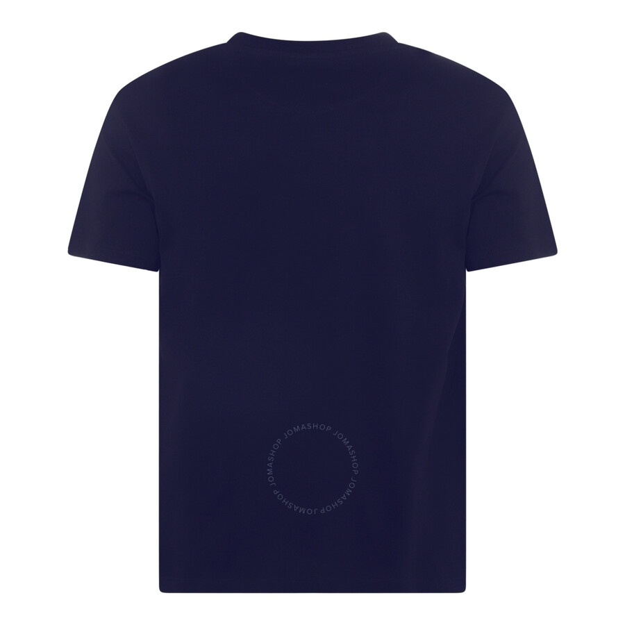 Valentino Men's Navy V-Logo Signature Patch T-Shirt - 2