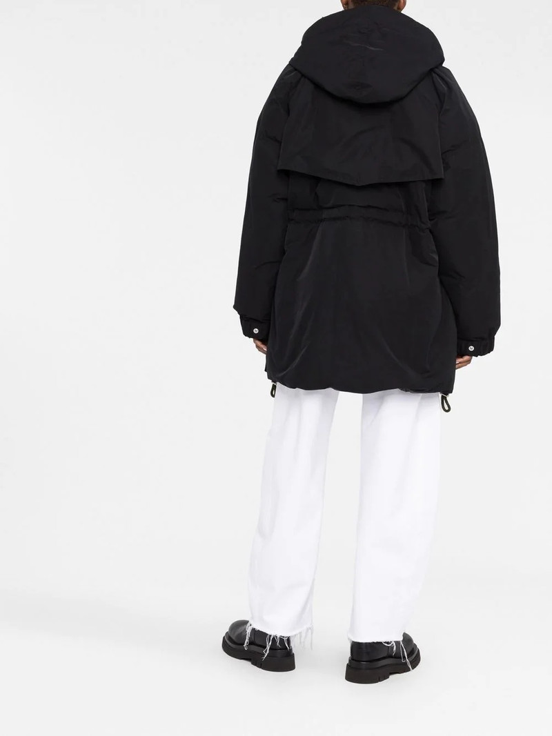 drawstring hooded parka 4