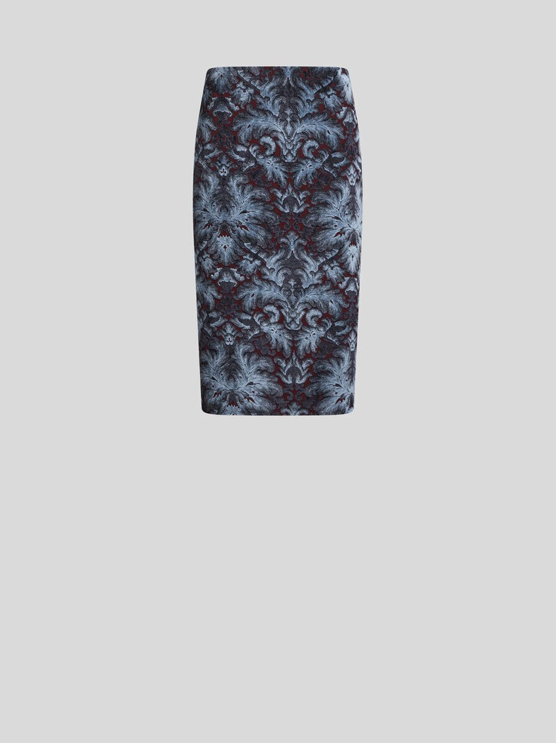 CHENILLE JACQUARD SKIRT 1