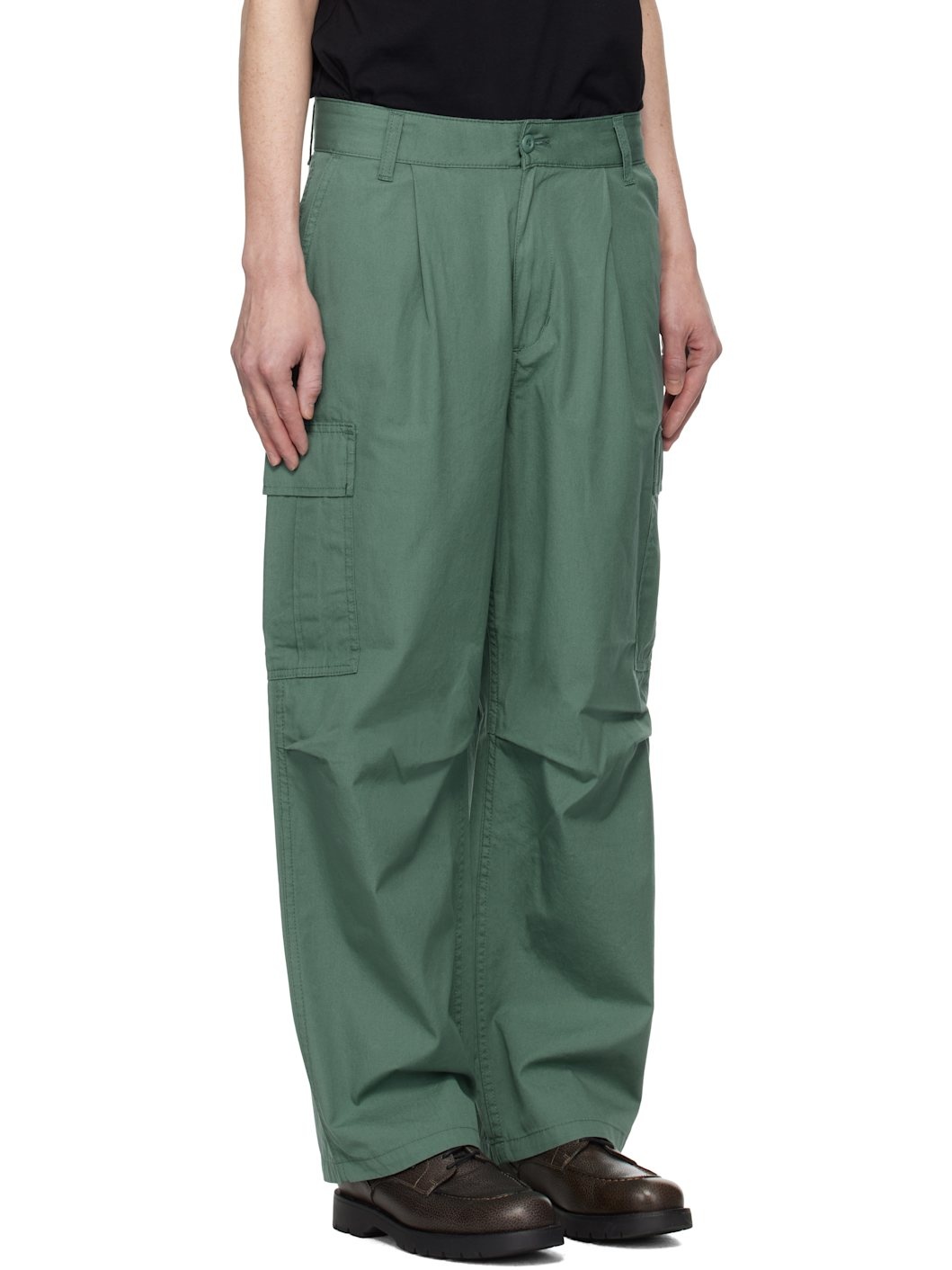 Green Cole Cargo Pants - 2