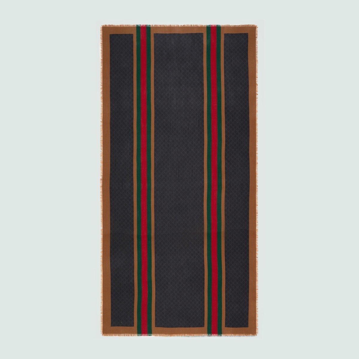 Silk wool stole with Web - 2