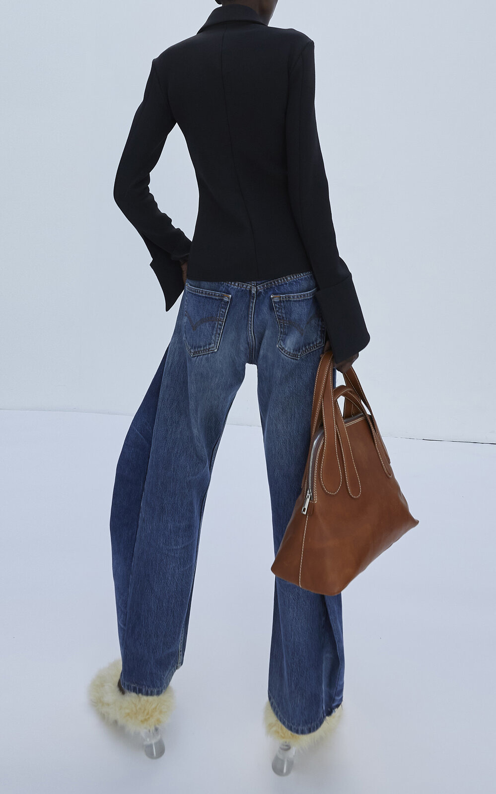 Embellished Fitted Shirt black - 6