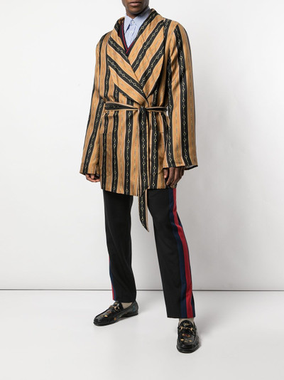 GUCCI printed dressing-gown jacket outlook