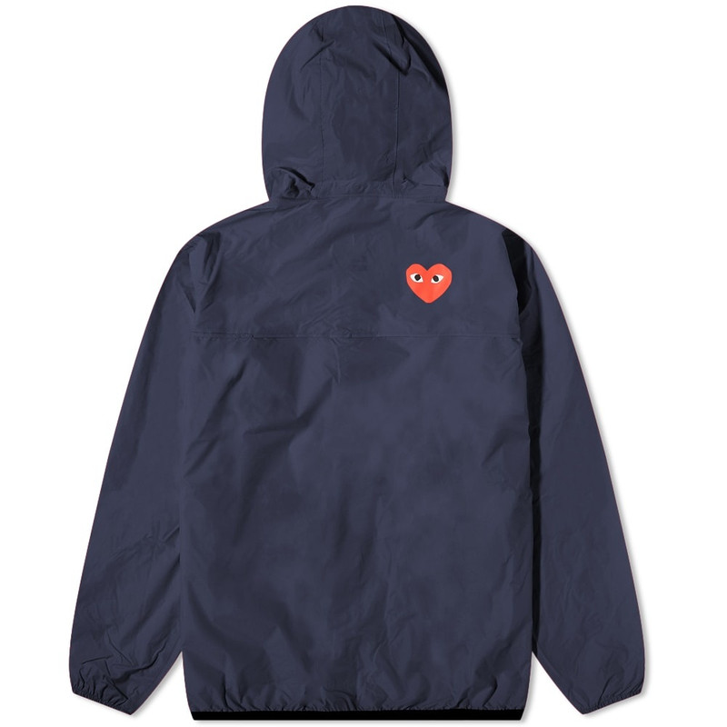 Comme des Garçons PLAY Comme des Garcons Play x K-Way Full Zip Packable Jacket outlook