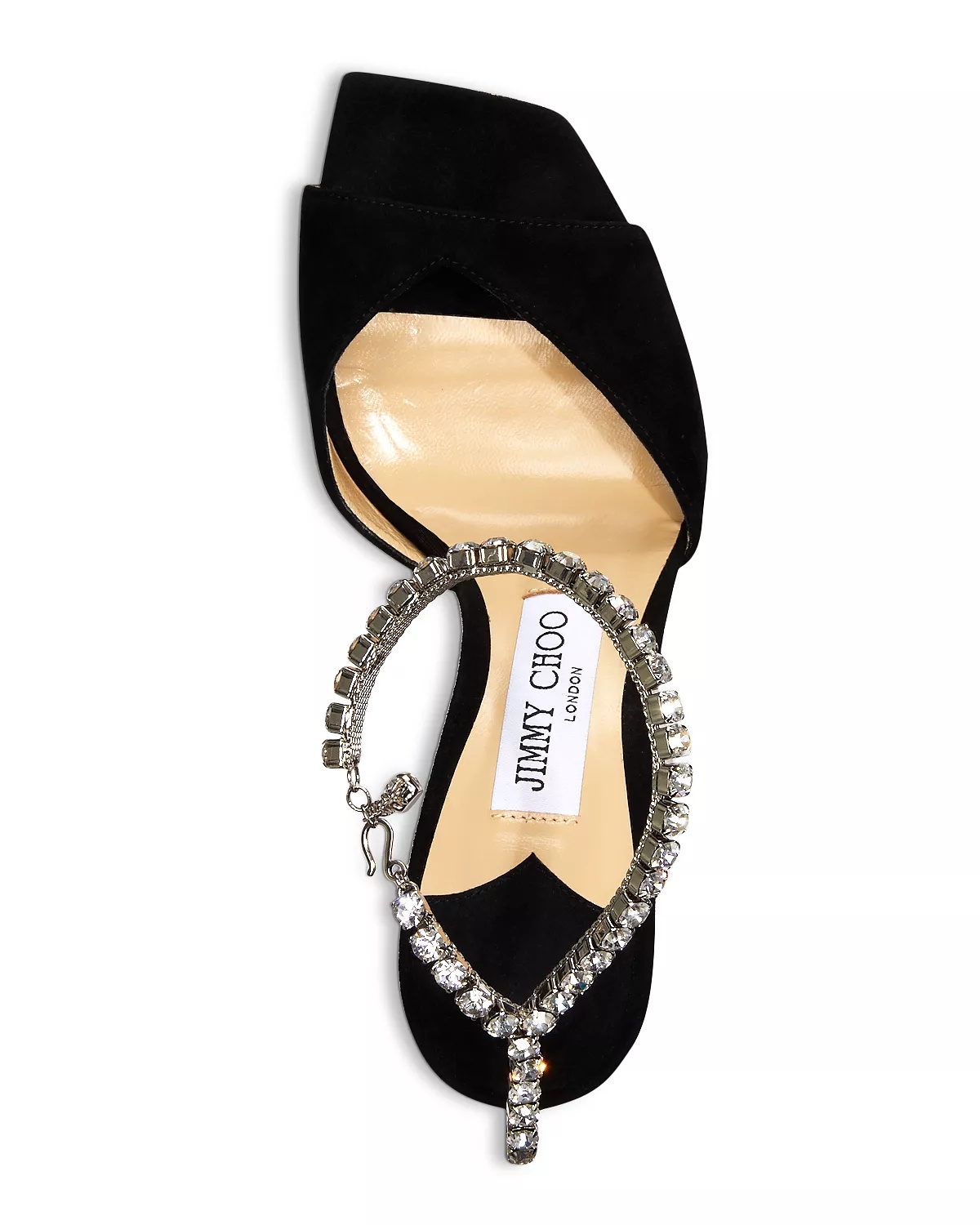 Women's Saeda Ankle Strap Chain 100 High Heel Sandals - 3