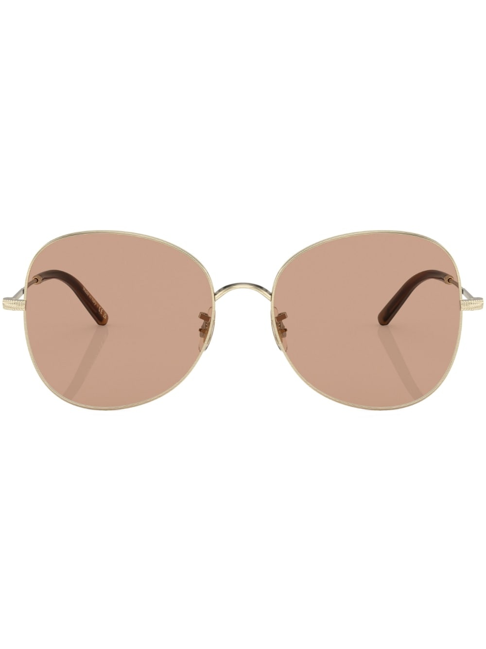 round-frame sunglasses - 1