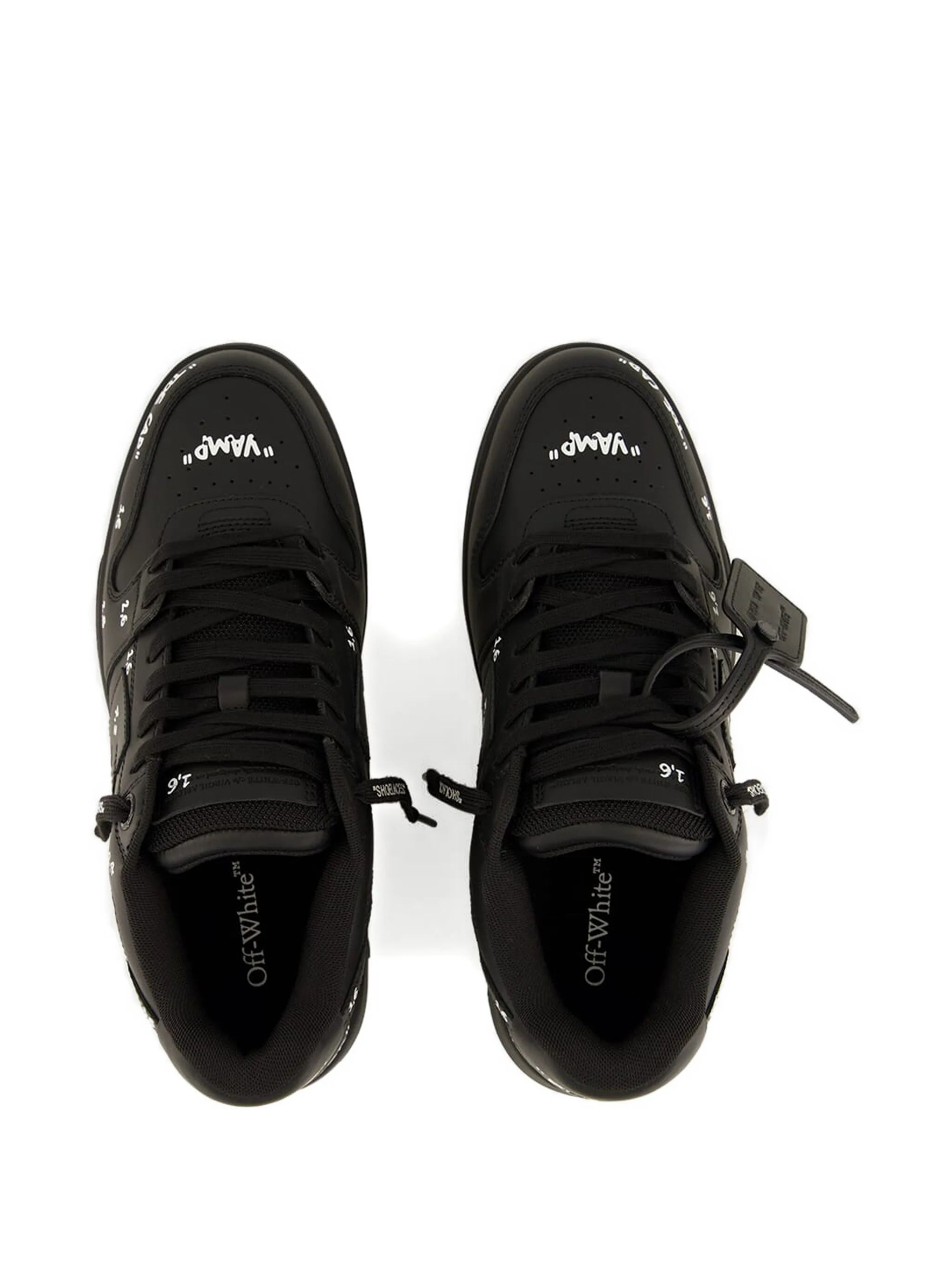 Off-white Out Of Office Leather Sneakers - 5