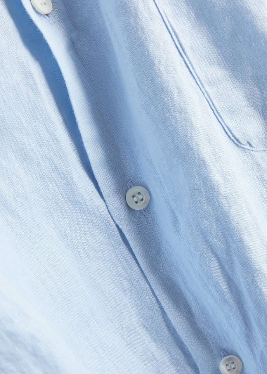 Sunspel Linen Shirt - 5