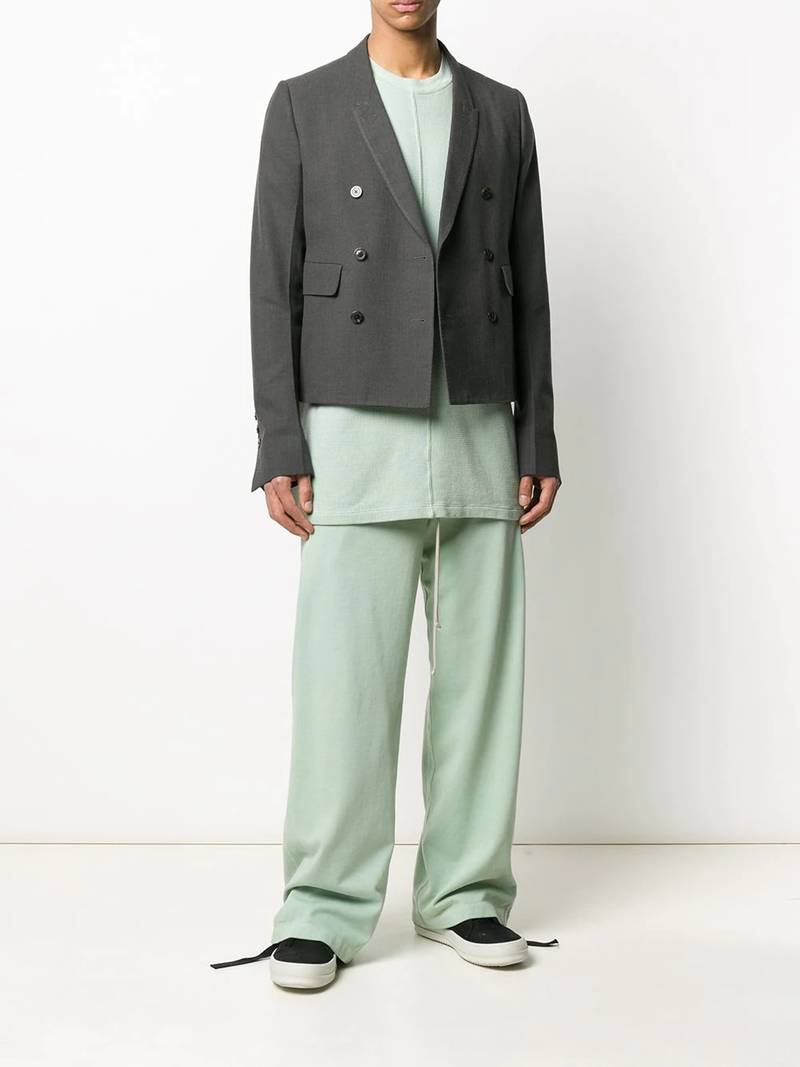 Rick Owens DRKSHDW short sleeve boxy fit T-shirt outlook