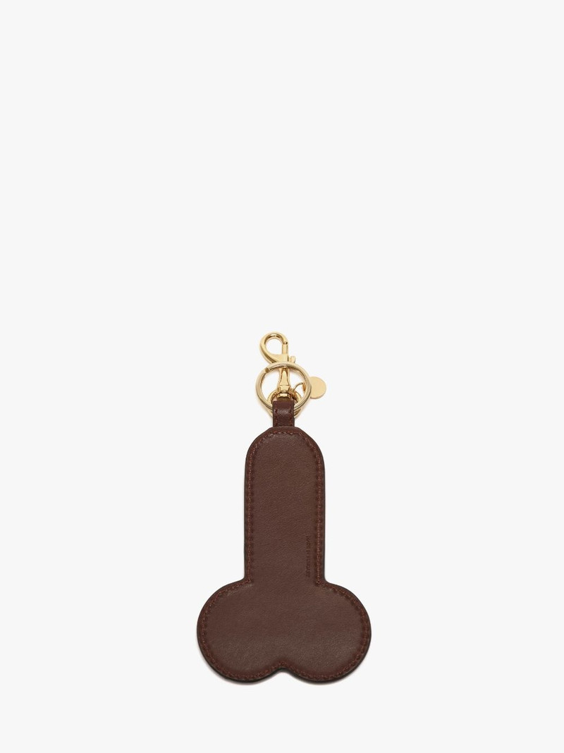 JW Anderson LEATHER PENIS KEYRING outlook