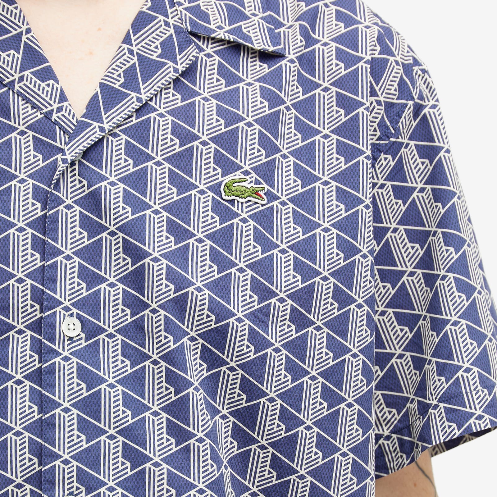 Lacoste Monogram Vacation Shirt - 5
