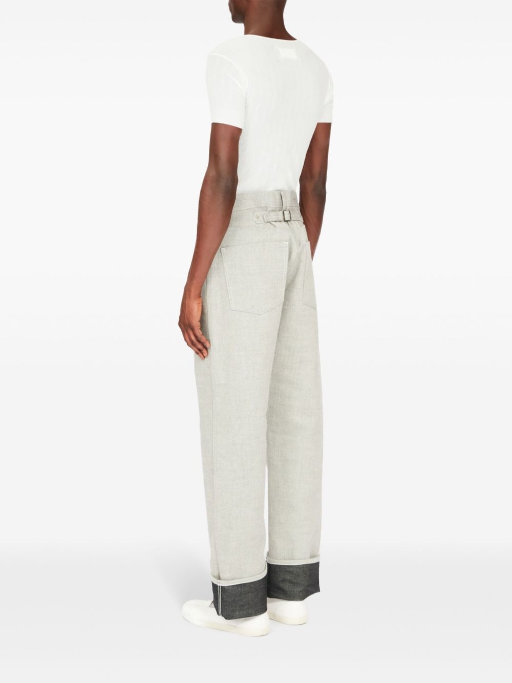 high-rise straight jeans - 5