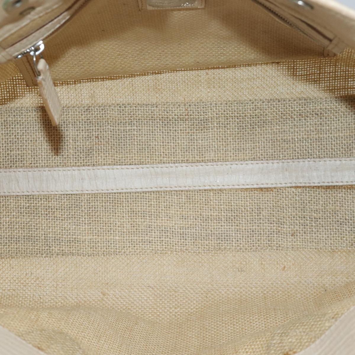 FENDI Hand Bag Vinyl Beige - 10