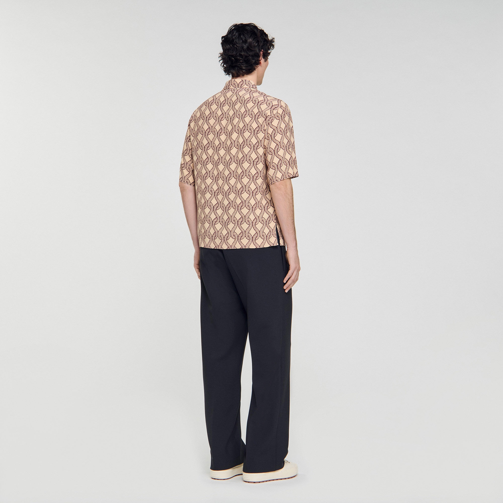 LOOSE-FIT ROPE PRINT SHIRT - 5